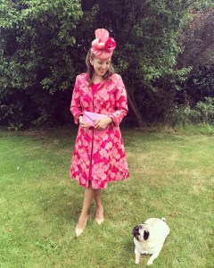 Caroline Charles pink